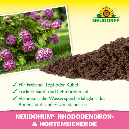 Blumenrede für Hortensien im Freiland, Topf oder Kübel