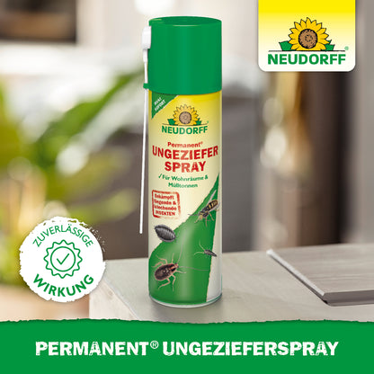 Permanent Ungezieferspray von Neudorff mit zuverlässiger Wirkung