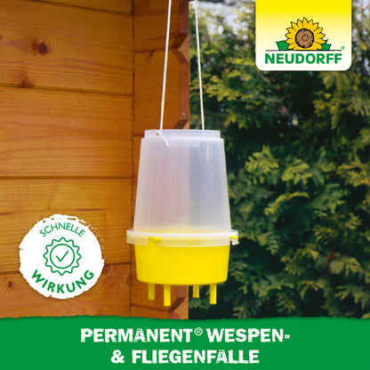 Permanent Wespenfalle von Neudorff mit schneller Wirkung