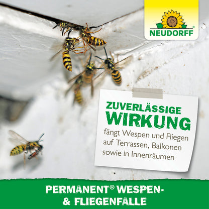 ermanent Wespenfalle von Neudorff mit zuverlässiger Wirkung gegen Wespen