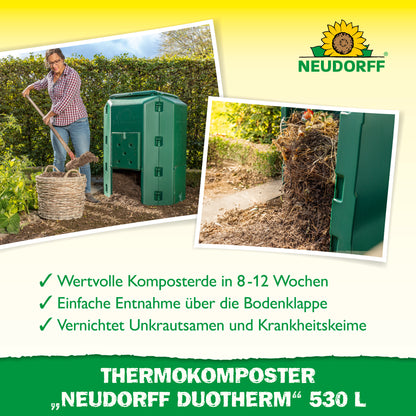 Thermokomposter Neudorff DuoTherm 530 L