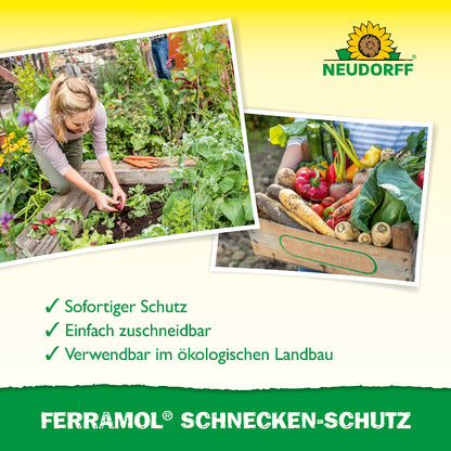 Ferramol Schnecken-Schutz ist ein selbstklebendes Kupferband, welches Hochbeete sofort und auf natürlich Weise vor Schnecken schützt und für den ökologischen Landbau geeignet ist