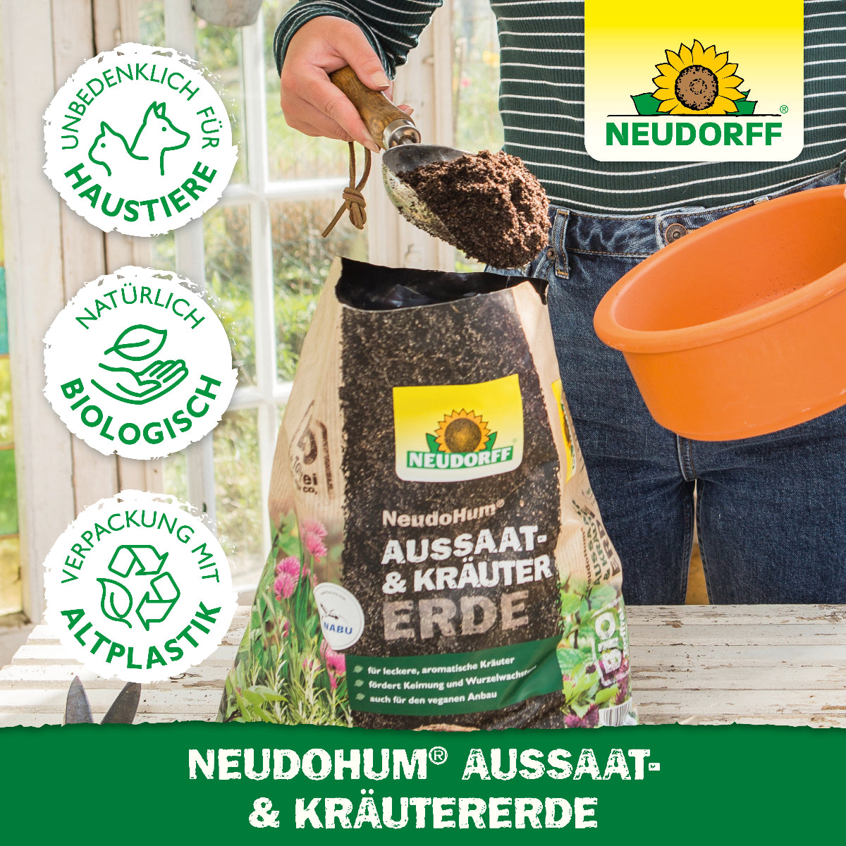 NEUDOHUM Aussaat- und Kräutererde kaufen und optimale Bedingungen zur Anzucht schaffen