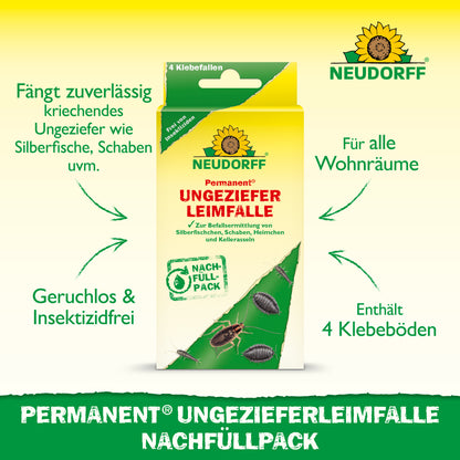 Permanent UngezieferLeimFalle Nachfüllpack