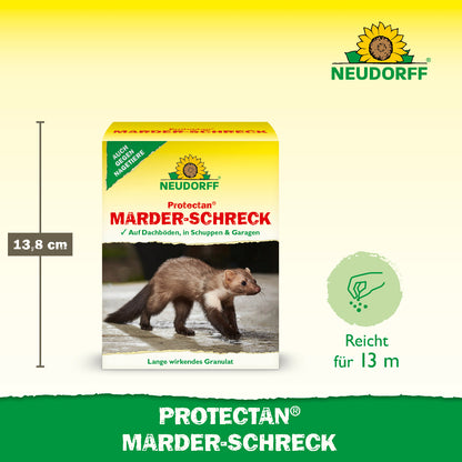 Protectan® Marder-Schreck von Neudorff zur Marderabwehr auf Dachböden, in Schuppen und Garagen – reicht für bis zu 13m