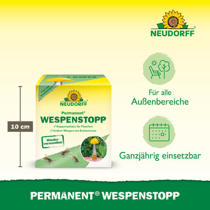 Permanent WespenStopp ist ganzjährig für alle Außenbereiche geeignet
