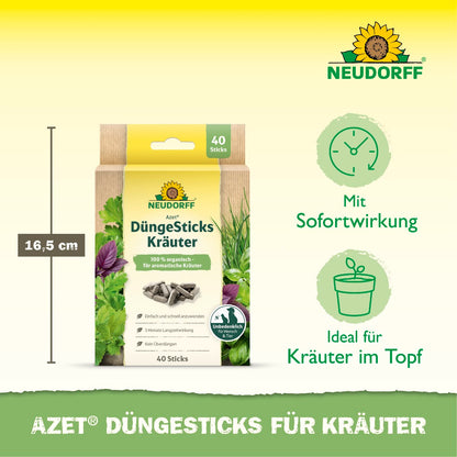 Azet Düngesticks für Kräuter