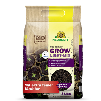 Neudorff NeudoHum Grow Light-Mix 3L Sack