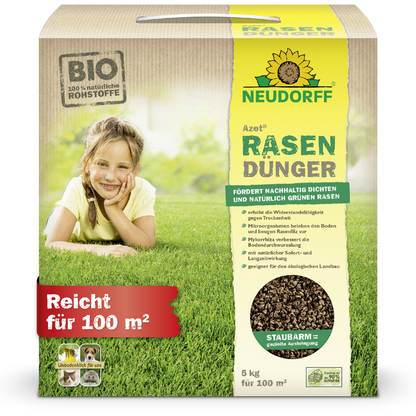 Azet RasenDünger 2,5 kg bis 5 kg