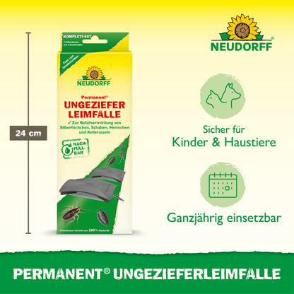 Permanent Ungeziefer­Leim­Falle