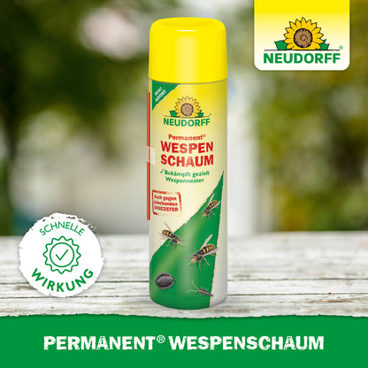 Permanent Wespenschaum von Neudorff mit schneller Wirkung