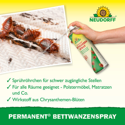 Permanent BettwanzenSpray