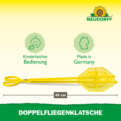 Doppelfliegenklatsche