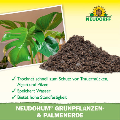 NeudoHum Grünpflanzen- & PalmenErde